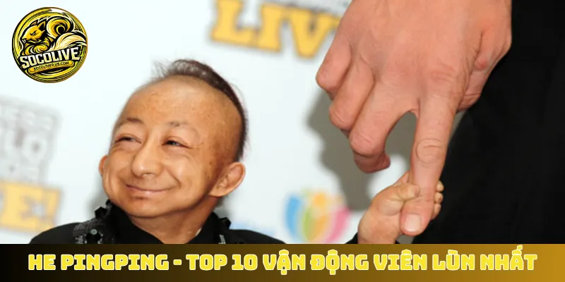 He Pingping trong top 10 vận động viên lùn nhất