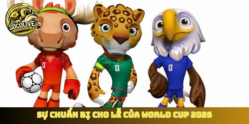 Sự chuẩn bị cho lễ của World Cup 2026