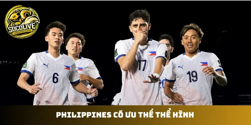 Philippines có ưu thế thể hình 